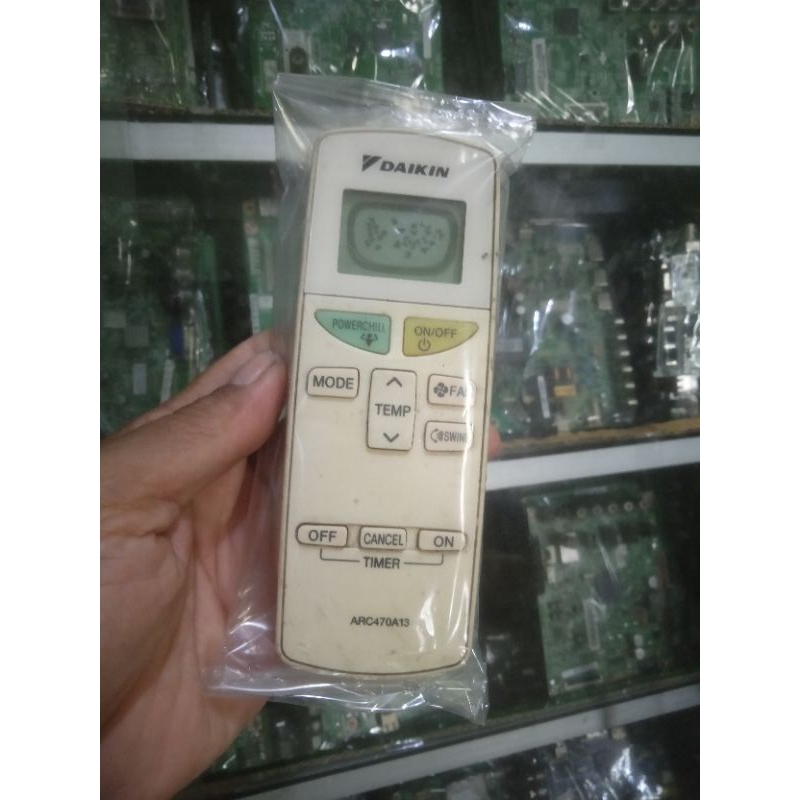 Remote AC Daikin seken ORI normal