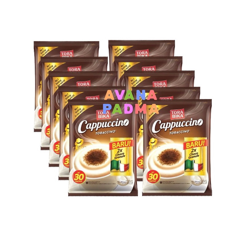

Tora Bika Cappuccino (1 Renceng/10 Sachet) (25gx10)