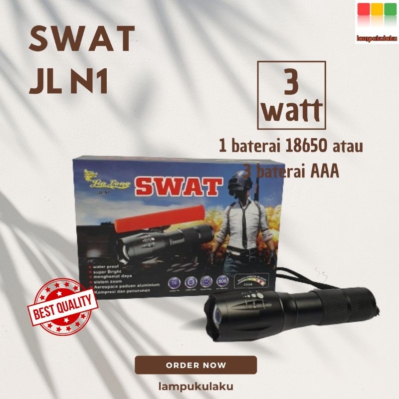 Senter Polisi Swat Waterproof JL N1
