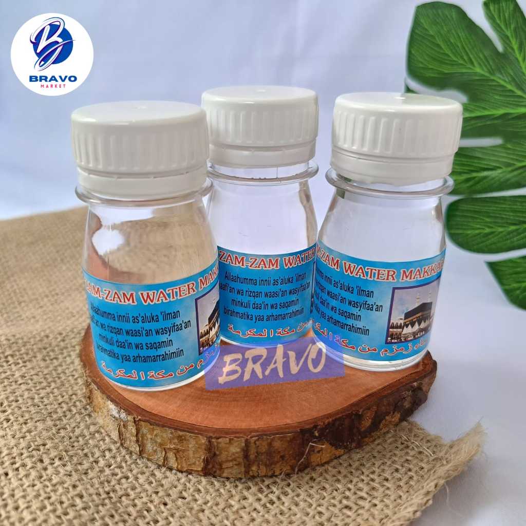 

ASLI Air Zam-Zam 30ml dalam Botol untuk Oleh-oleh Haji & Umroh Original