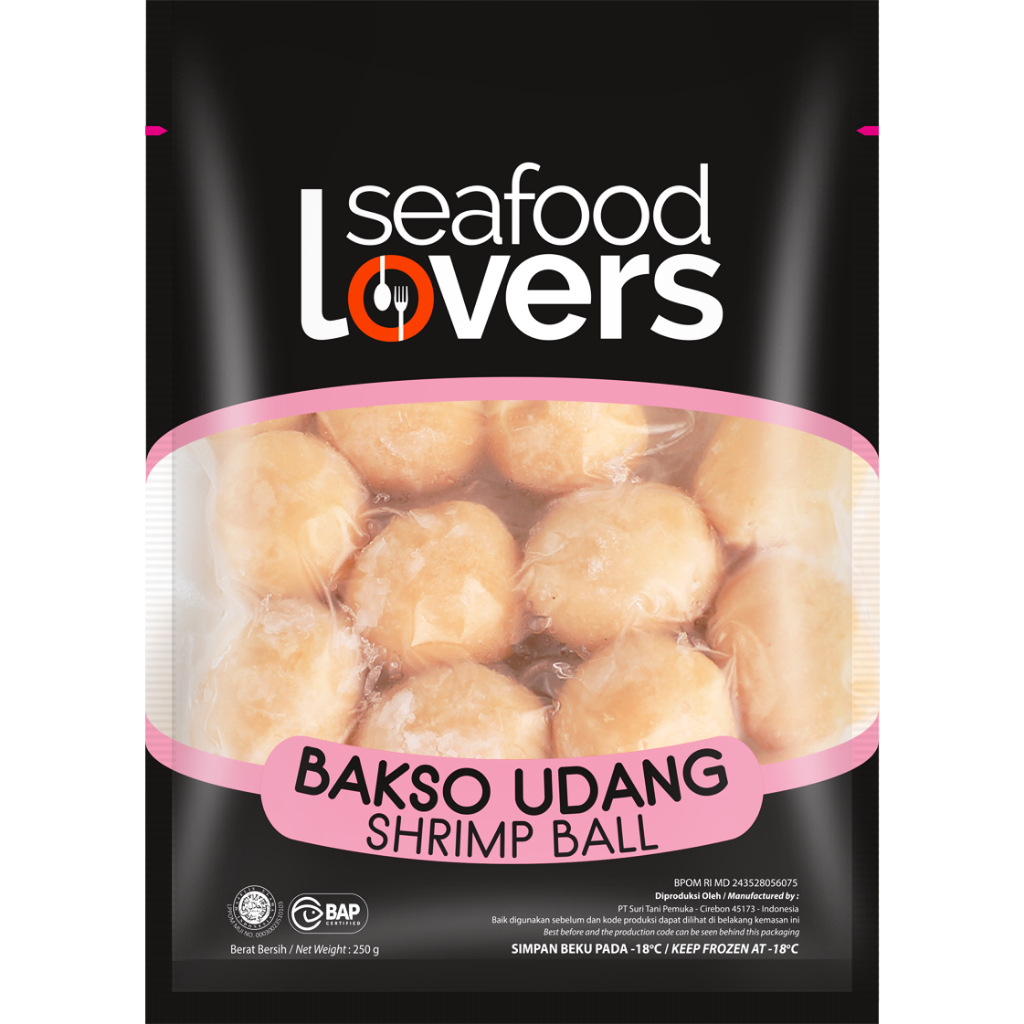 

Seafood Lovers Bakso Udang 250gr