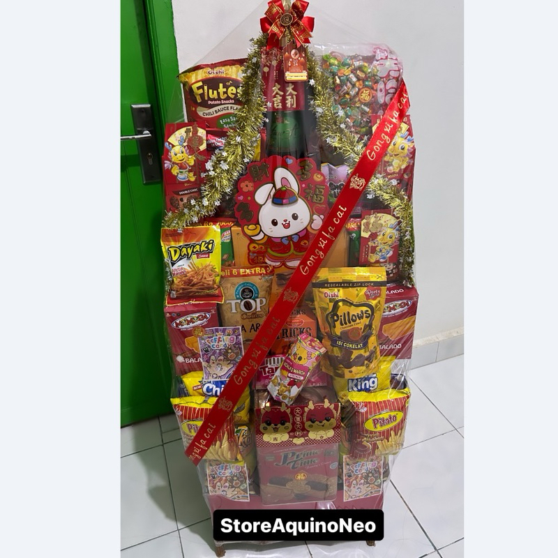 

Parcel Imlek 3 Tingkat FreeKartu ucapan Gift