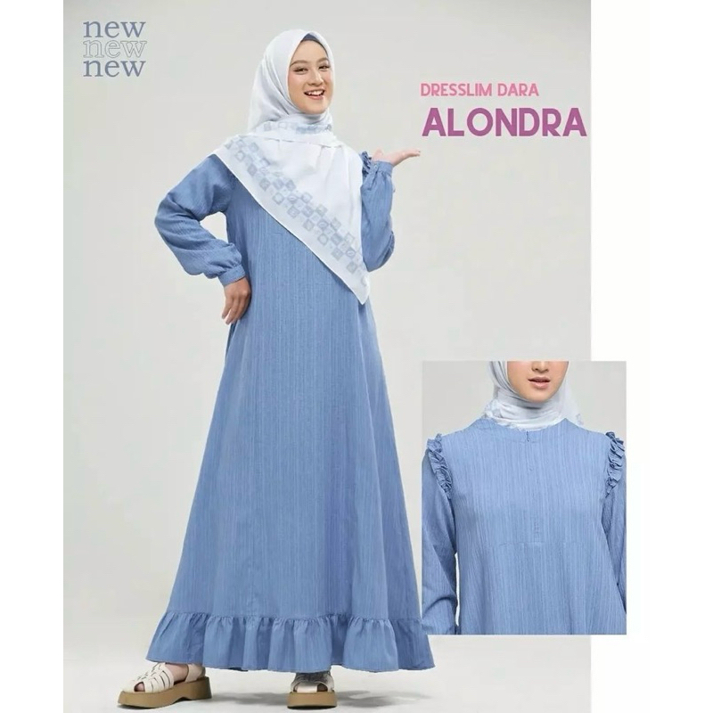 Dresslim Dara Alondra | Dresslim Remaja | Gamis Remaja | dress Remaja | Gamis dewasa Rabbani | Gamis
