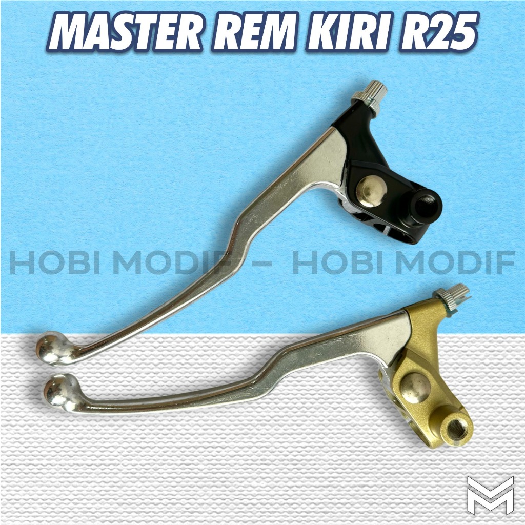 KIRI KOPLING / HANDLE MASTER REM R25 MOTOR HANDLE KOPLING KIRI CHROME DUDUKKAN SPION MOTOR WARNA HIT