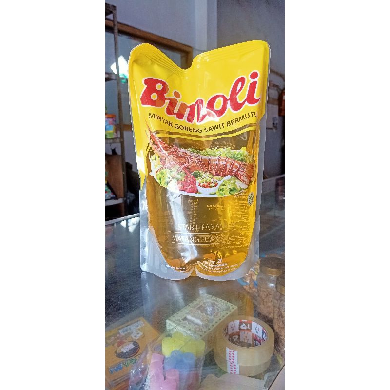 

Minyak goreng Bimoli 2 liter