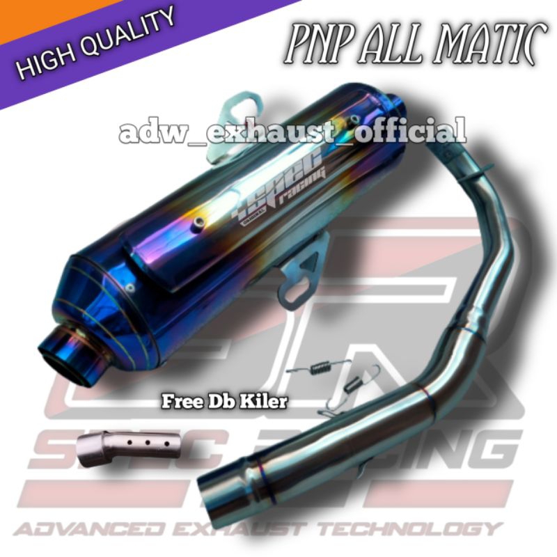 knalpot standar racing custom vario nmax Aerox pcx beat mio lexy fillano scoopy original SR R J3 spe