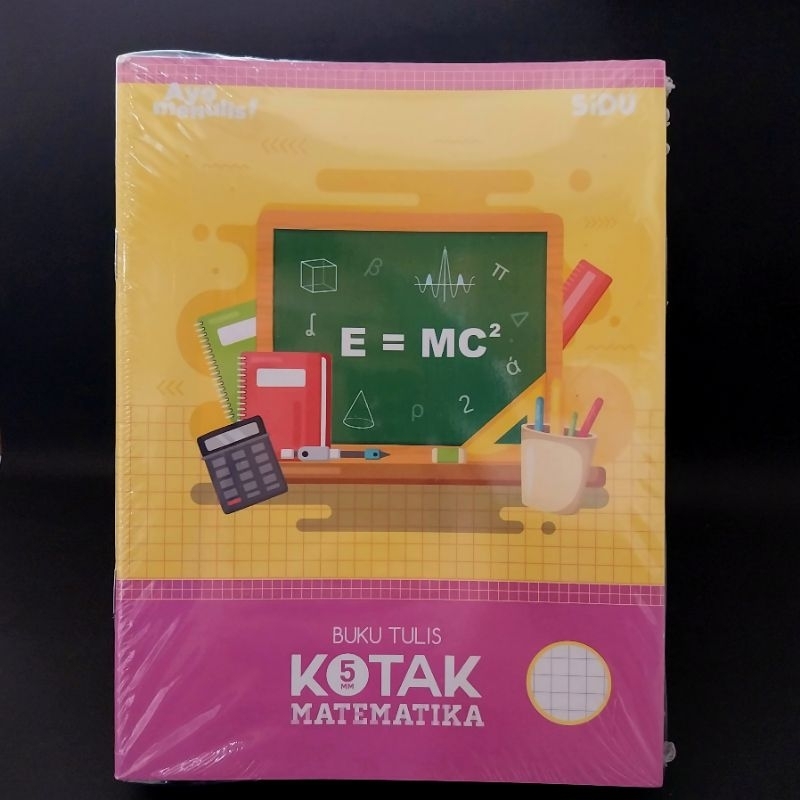 

(1pack) Buku Tulis Kotak Kecil 5mm Sidu 38 Lembar