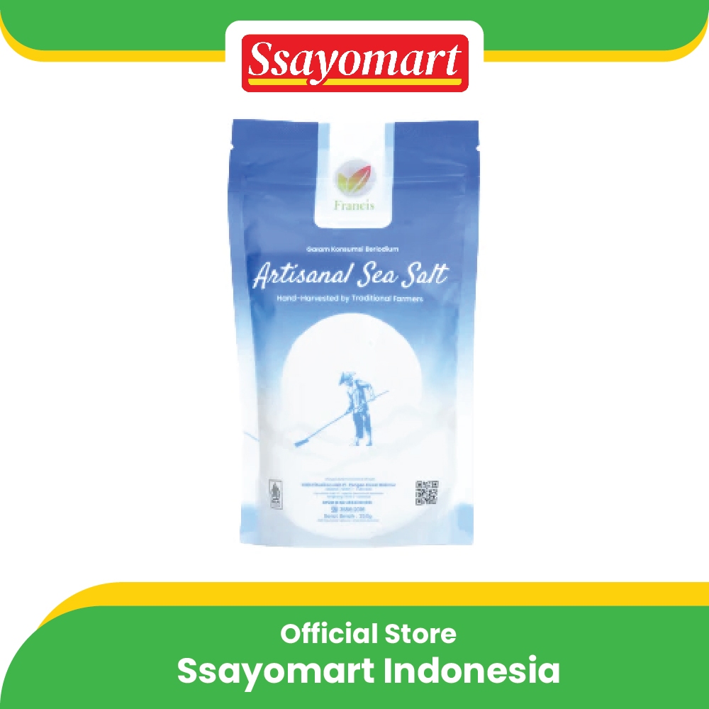 

Francis - Artisanal Sea Salt 500 g | Garam Laut Artisanal