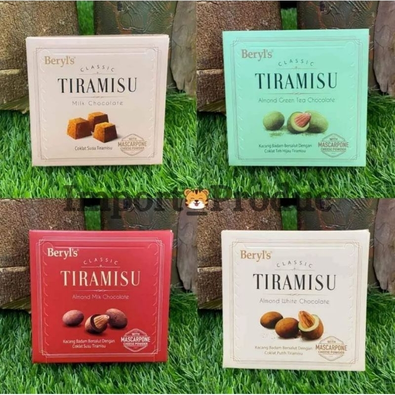

Beryl's Tiramisu Almond Chocolate Malaysia Box 100g ORIGINAL MALAYSIA