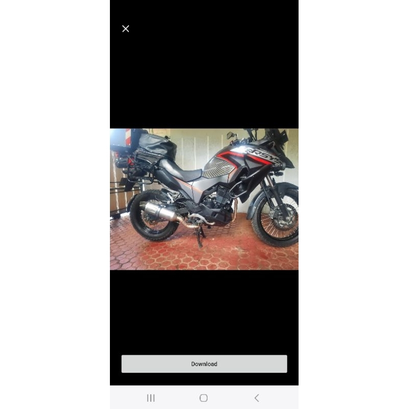 Kawasaki Versys-X 250/300 — Header Stainless · Silver — foto 3