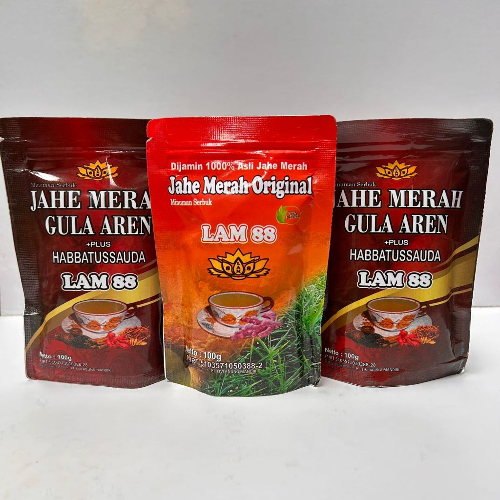 

JAHE MERAH INSTAN KEMASAN 100GR