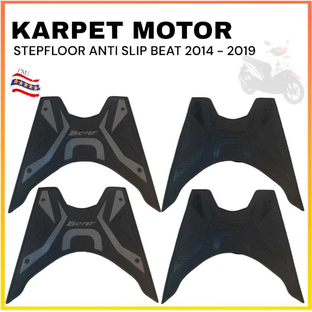 ALAS KAKI KARPET BEAT 2014 - 2019 KARPET MOTOR BEAT 2014 - 2019 KARPET MOTOR HONDA BEAT MJ55