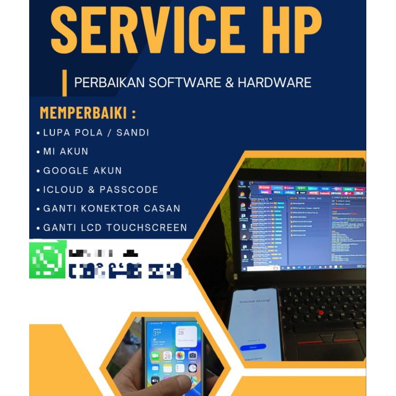 JASA SERVICE HP || SOFTWARE