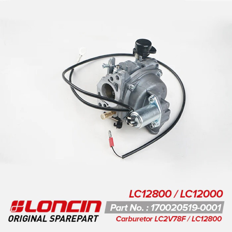 CARBURATOR LONCIN GENERATOR GENSET LC12000 ORIGINAL LONCIN 1 LOBANG