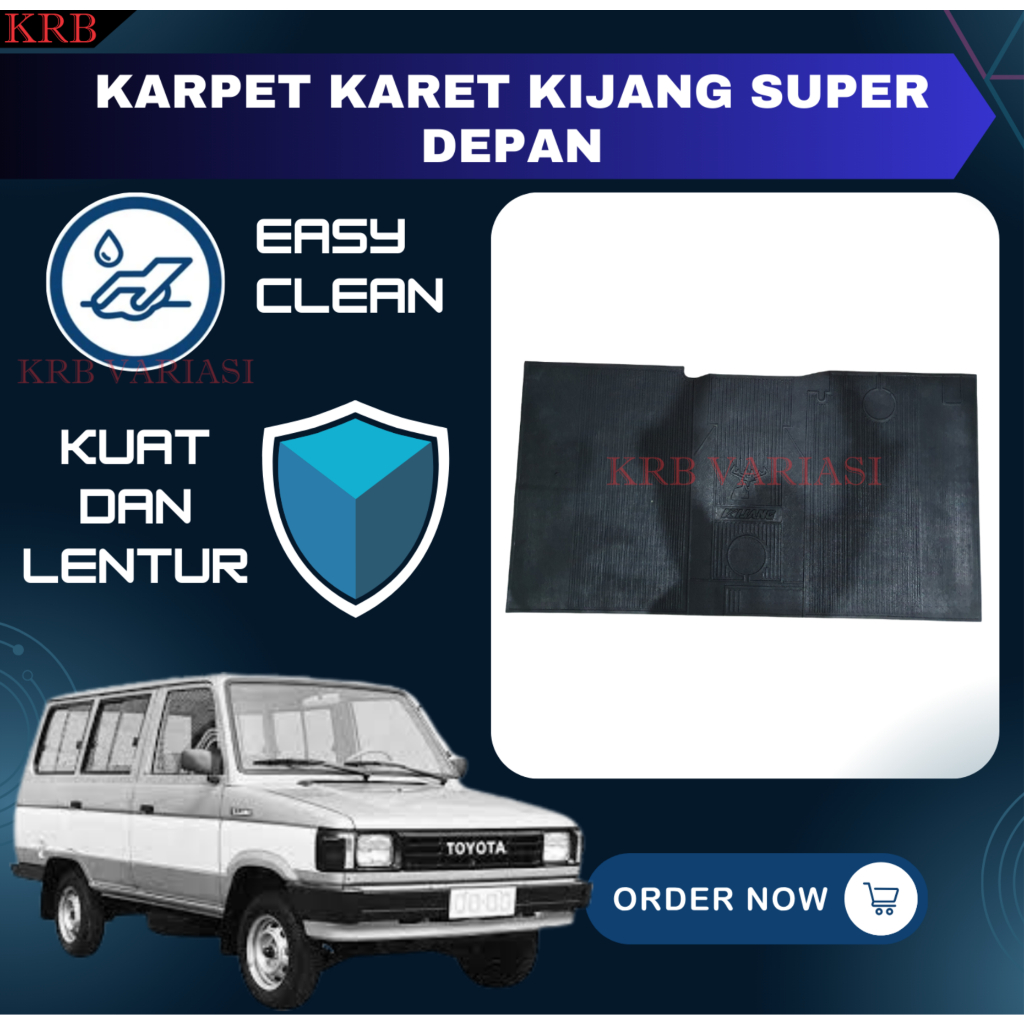 Karpet Kijang Super Karpet Karet Karpet Lantai Kijang Super Bagian Depan Karpet Kijang Super Depan