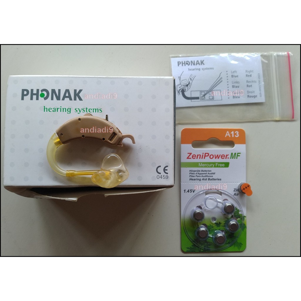 ALAT BANTU DENGAR PENDENGARAN PHONAK SOLO T+ 411 dSC KANAN NORMAL BEKAS