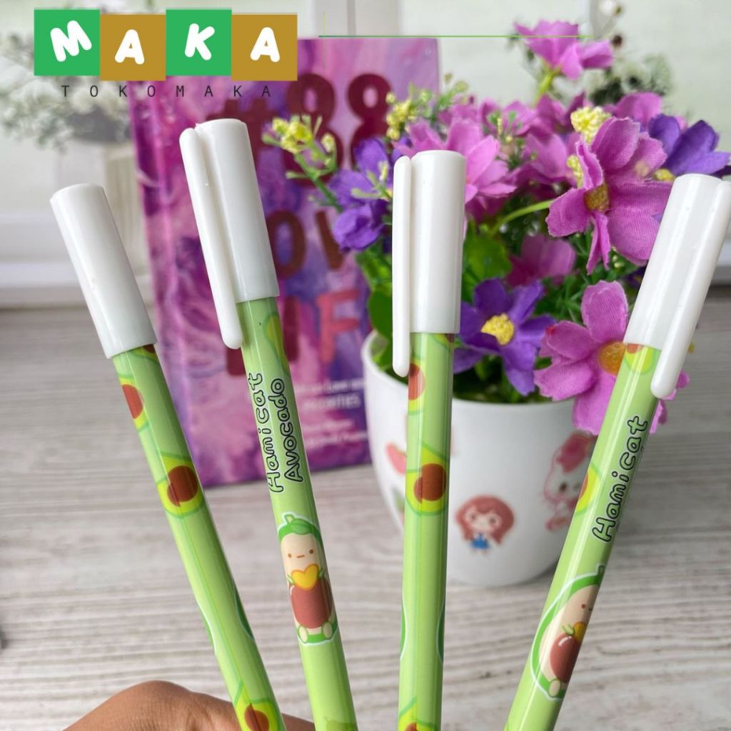 

PULPEN ODEMEI ALPUKAT PGK-1117 pen bisa di hapus pen eraseable pena bolpen tinta cair perlengkapan alat tulis kantor sekolah