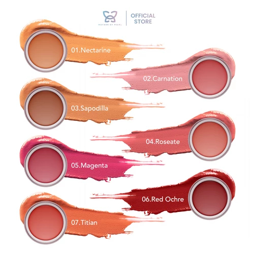Mother of Pearl Beauty by Tasya Farasya BLOOM Maximum Intensity Pigment Blusher MOP Beauty by Tasya 