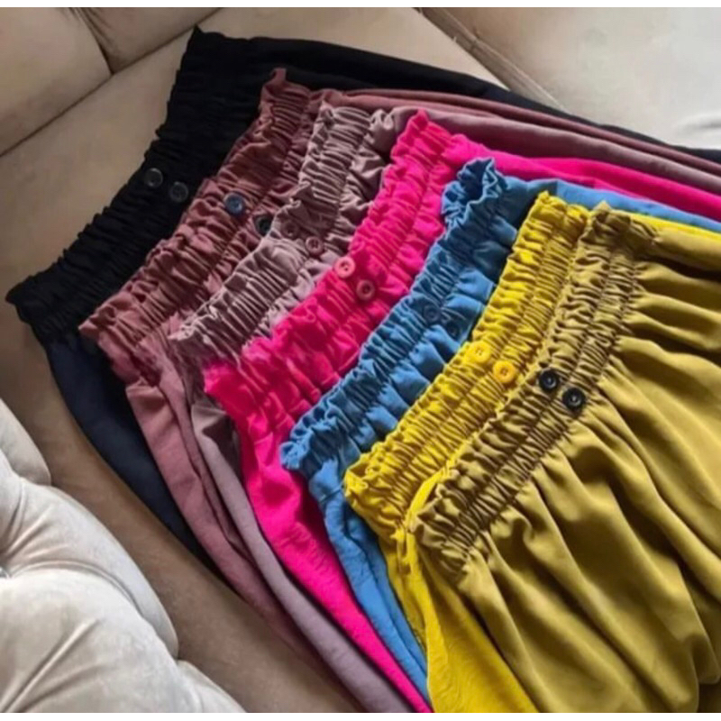 KULOT CRINKLE AIRFLOW KANCING DUA/KULOT CRINKLE KANCING DUA