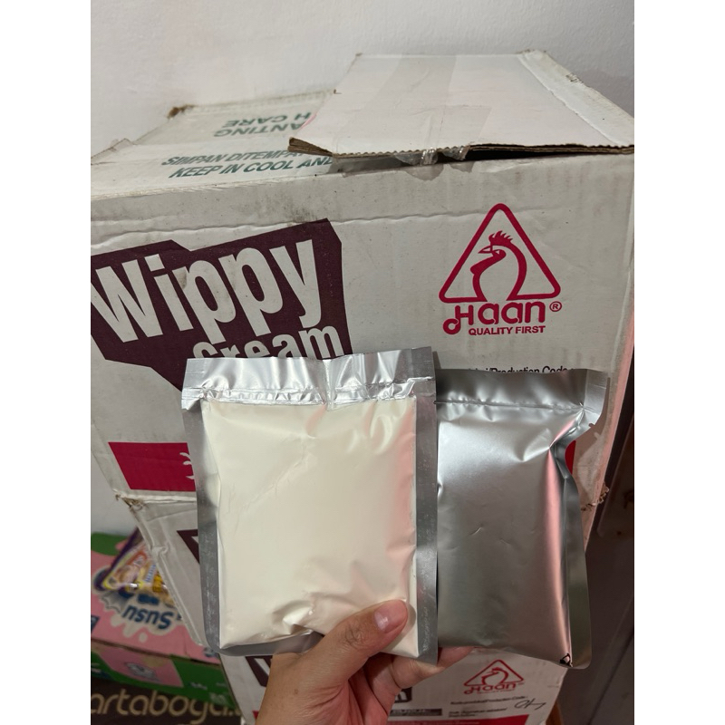 

HAAN WIPPY CREAM REPACK SAJA 200GR EXP JULI 2025