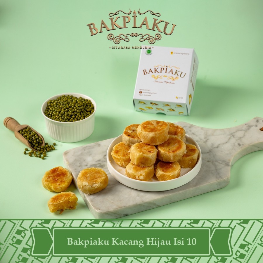 

Bakpiaku Asli Yogyakarta isi 10 New & Fresh (Ada 6 Rasa Pilihan)