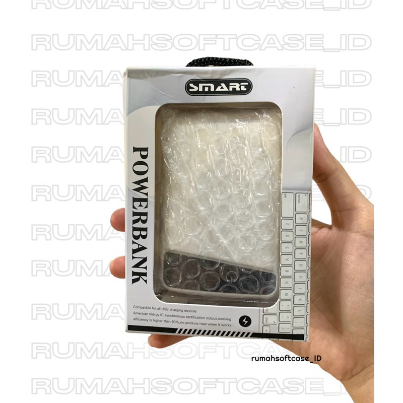 MURAH POWERBANK MINI PUTIH TAHAN LAMA