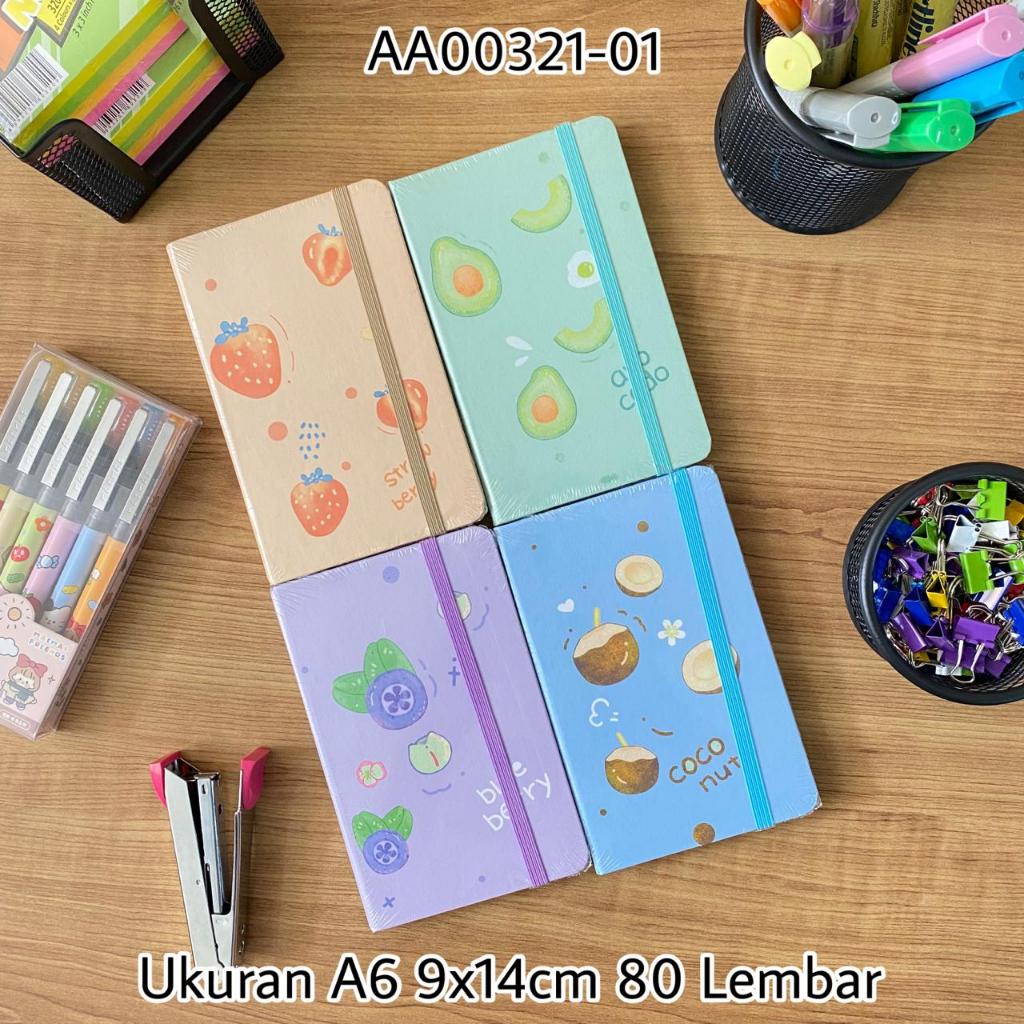 

MEMO AA00321-01 A6-80 FRUIT UKURAN A6 - NOTE BOOK DIARY BUKU CATATAN