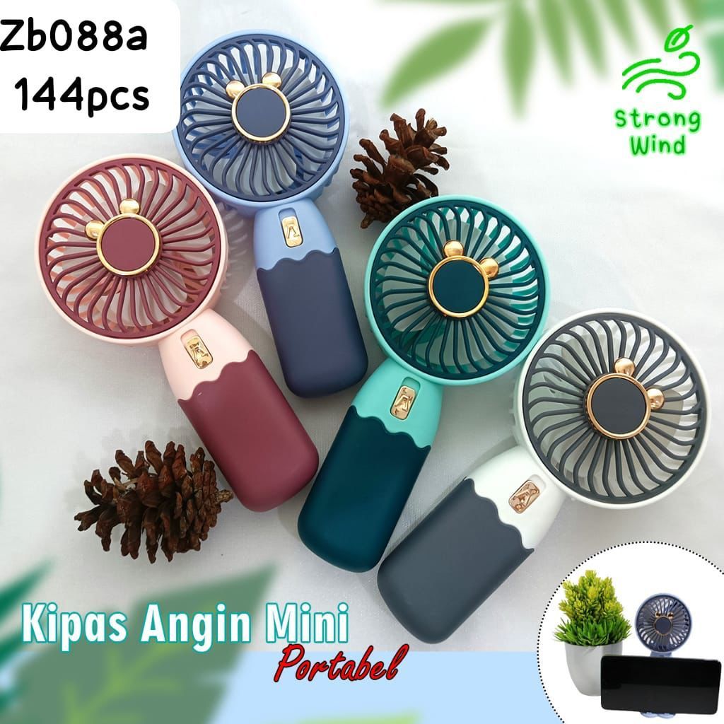 KIPAS ANGIN MINI PORTABLE MOTIF ROBOT