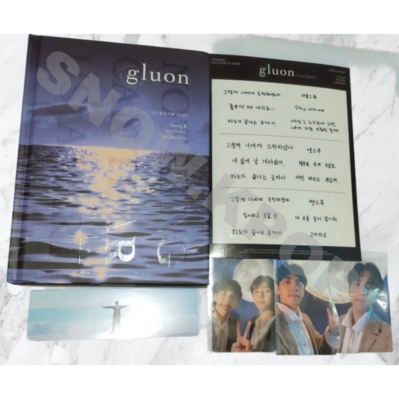 (Unsealed) DAY6 GLUON : THE BOOK OF US Vol.1