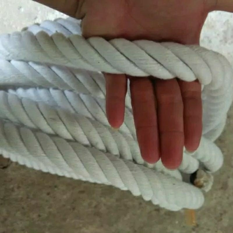 tali tambang dadung katun kuralon 12mm