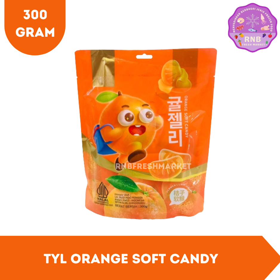 

Tyl Orange Soft Candy Netto 300 Gram