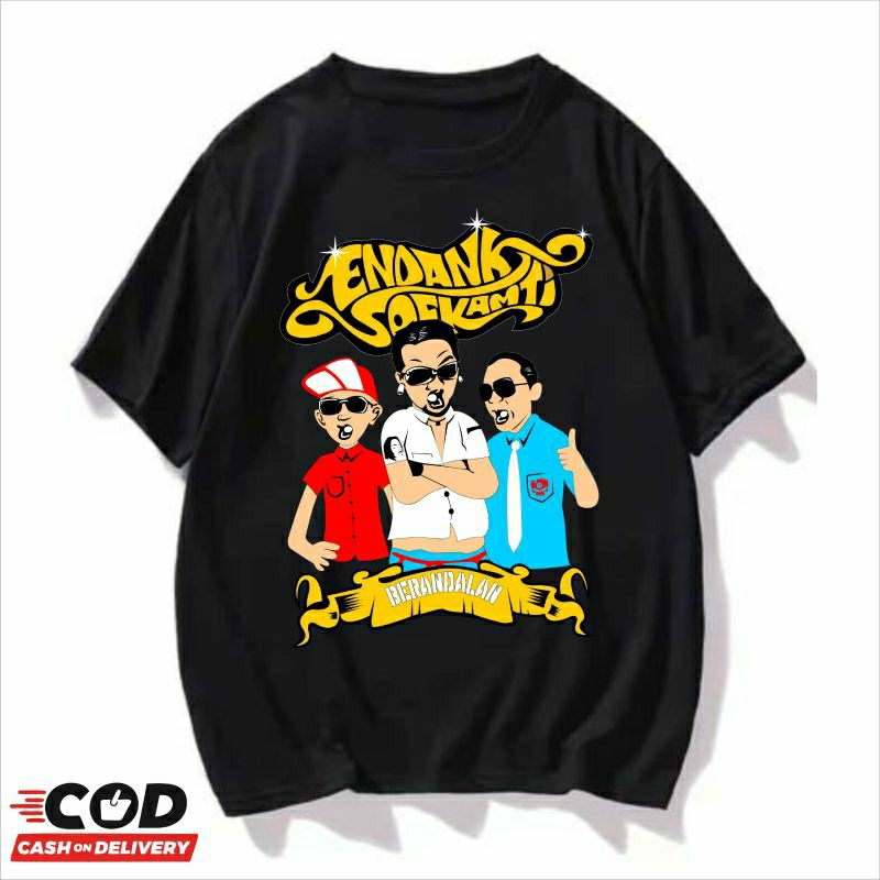 kaos band ENDANK SOEKAMTI model terbaru distro - kaos pendek band lokal soekamti distro original