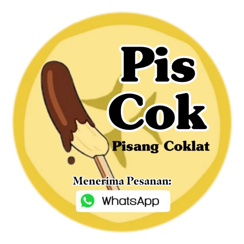 

(MINIMAL ORDER 100 PCS) STICKER CEMILAN/STICKER SNACK/STICKER KUE/STICKER MAKANAN/STICKER CATERING/STICKER PISANG COKLAT/STICKER PISCOK