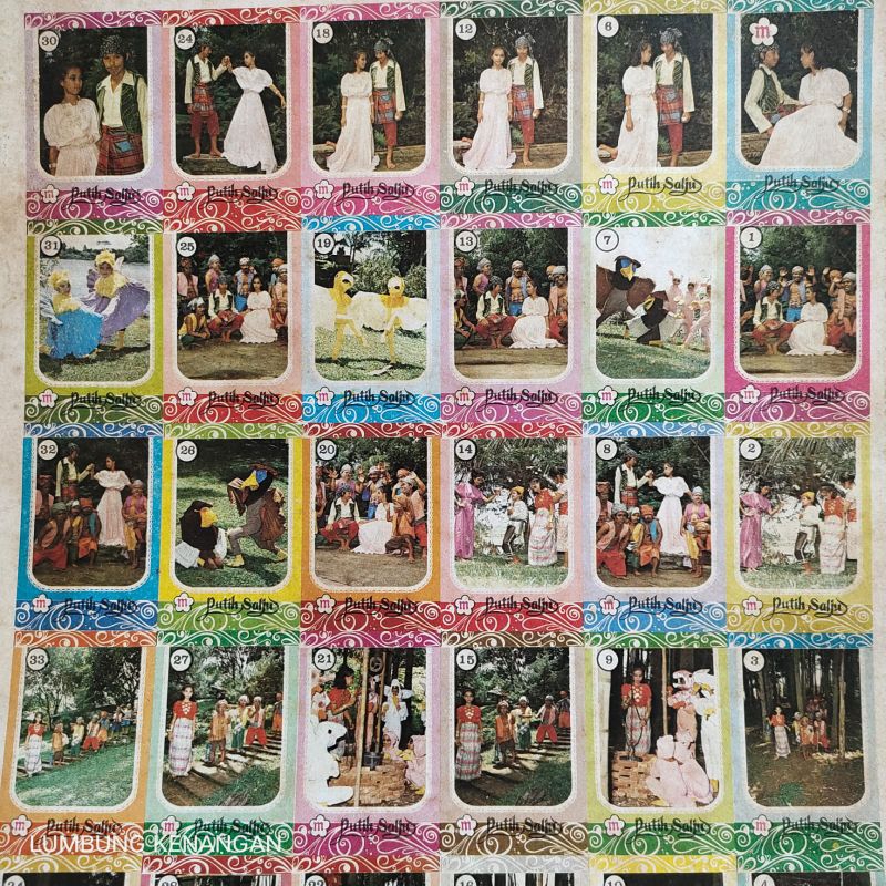 Mainan jadul Gambaran umbul Putri salju