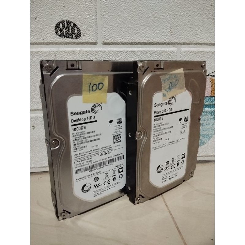 Harddisk komputer PC cctv seagate 1tb bekas siap pakai