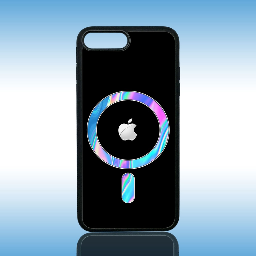 Case IPhone 7 Plus - Casing Hp IPhone 7 Plus ( Logo Magsv ) Silikon Hp IPhone 7 Plus - Softcase Glas