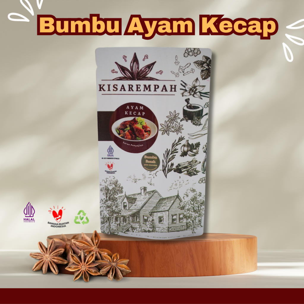 

Bumbu Ayam Kecap | 50gr | Bumbu Instant Cepat Saji by KisaRempah