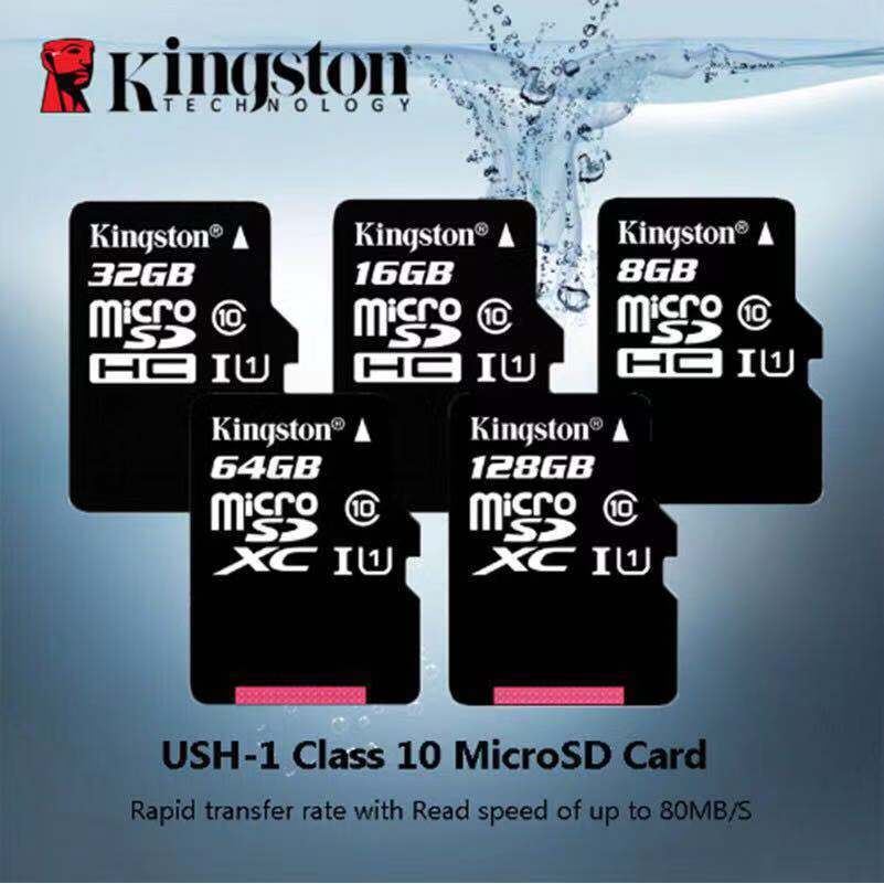 Kartu MicroSD Kingston Canvas Select Plus 16GB 32GB 64GB128GB 100MB/s A1 MicroSDHC
