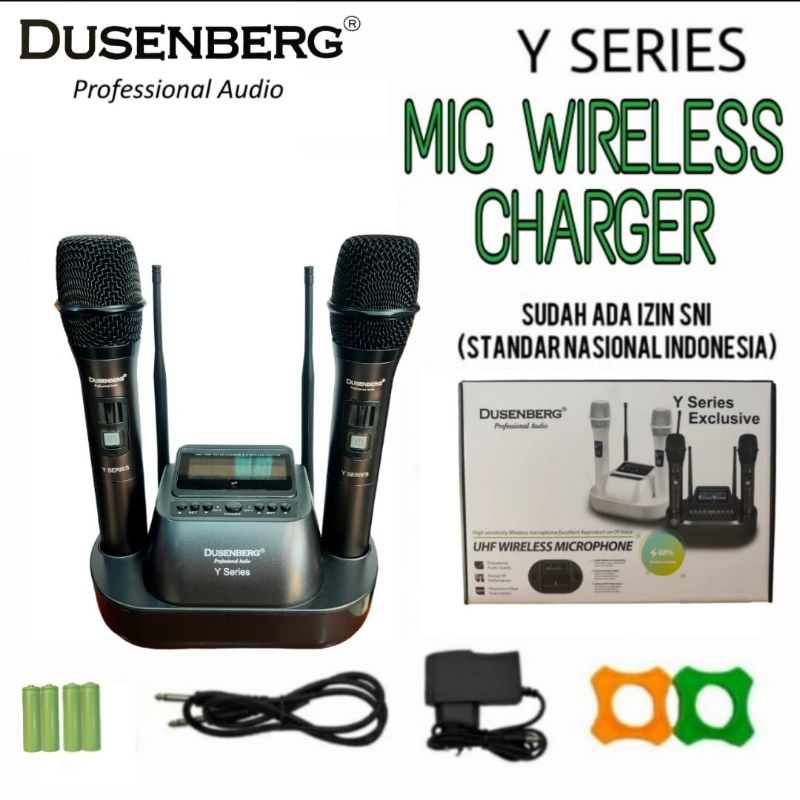 mic wireless dusenberg Y Series microphone charger