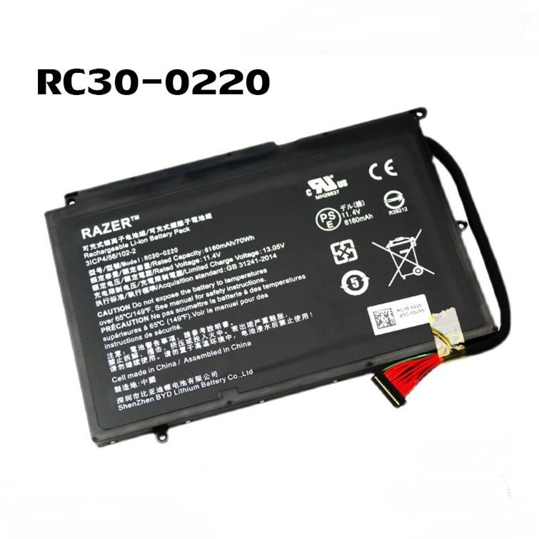 Baterai Laptop Razer Blade pro 17 2017 FHD RC30-0220 RZ09-0220