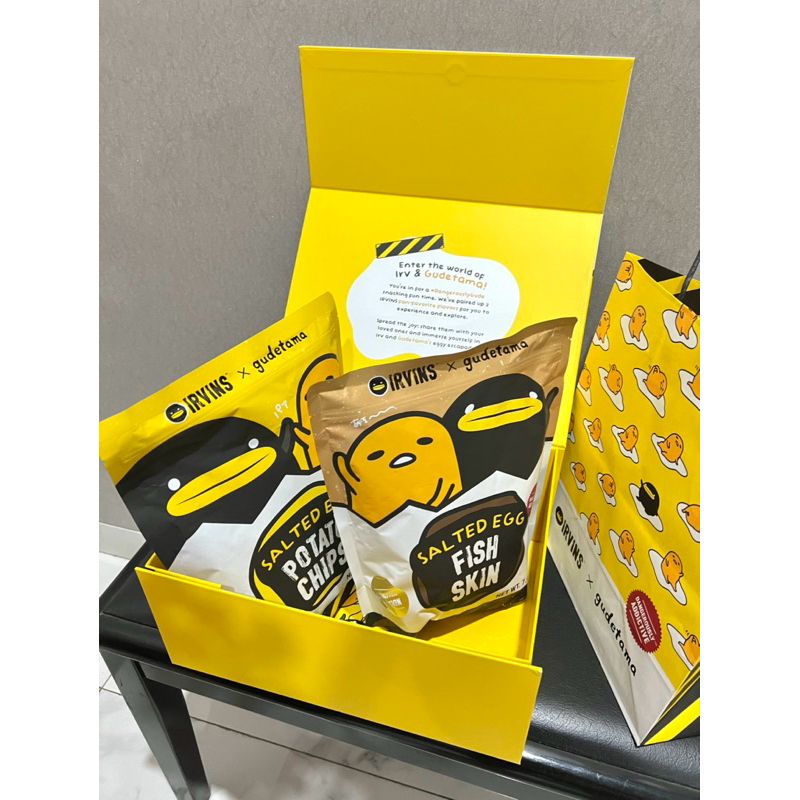

Hampers Irvins Gudetama CNY HAMPERS IMLEK