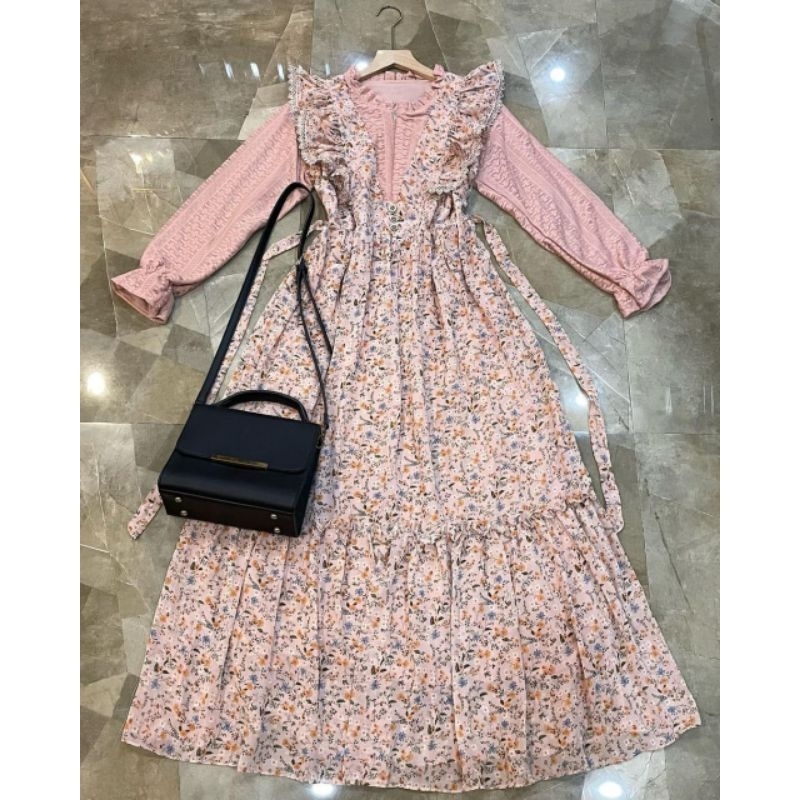 (READY)DALEA LACE DRESS TERBARU DRESS(LABEL JASMINE)READY