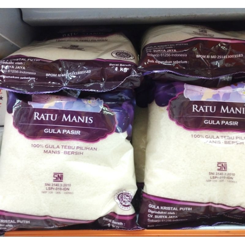 

Gula 1kg merk ratumanis