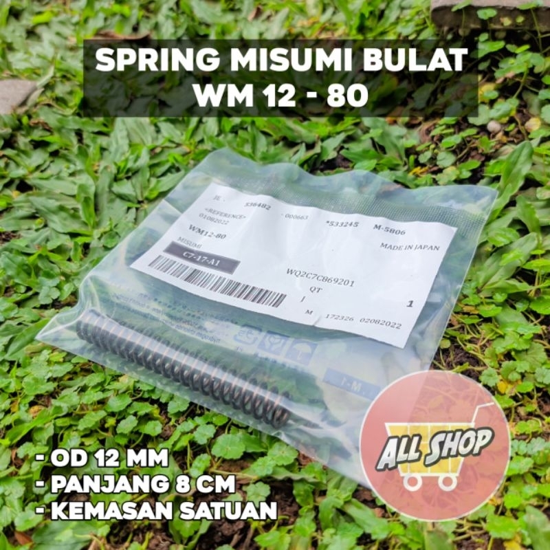 Per Misumi bulat WM 12-80 / Per misumi original / Per Mizumi / Spring