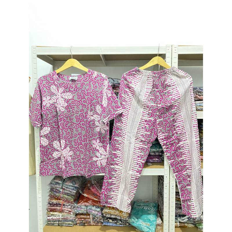 Setelan Luza Dewasa CP by Batik tulip pekalongan