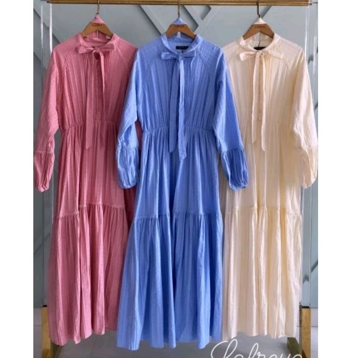 Gamis Import lfy Dress Wanita Muslim Premium