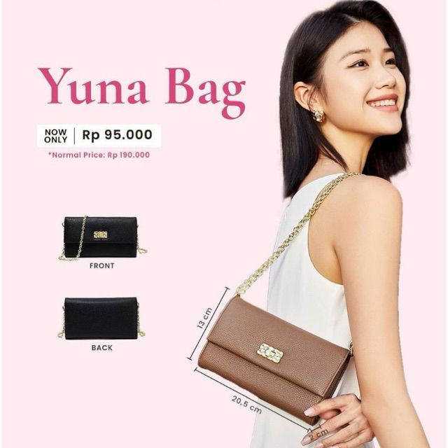 YUNA MINI SLING BAG JIMS HONEY TAS PONSEL SELEMPANG BAHU WALLET WANITA