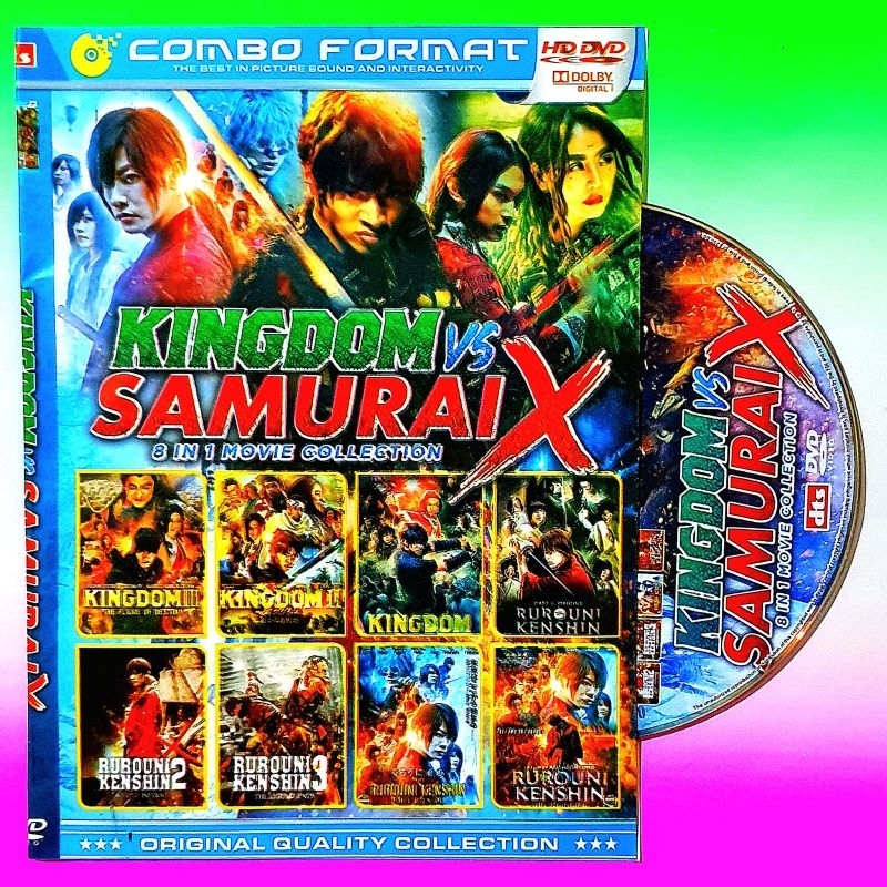 KASET FILM SAMURAI X-KASET FILM RUROUNI KENSHIN-KASET FILM KINGDOM-KASET FILM SILAT-KASET FILM KUNGF