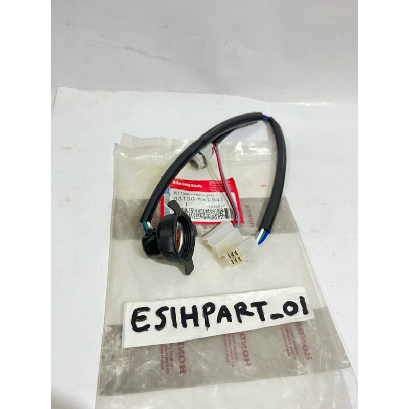 Fiting + socket lampu KYT Honda Scoopy Karbu lama