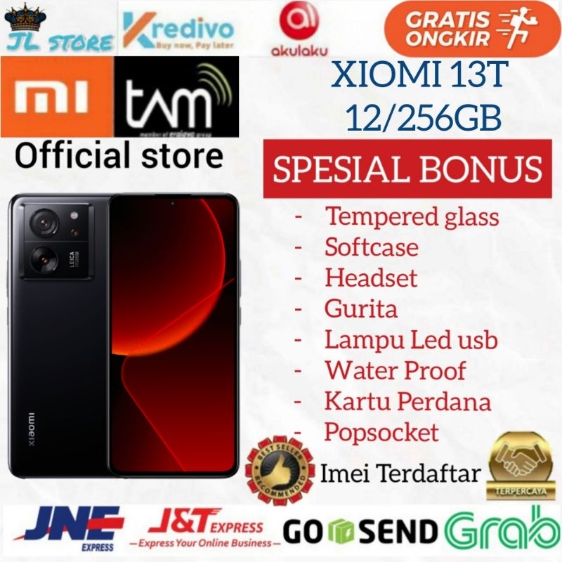 XIAOMI 13T 5G NFC RAM 12GB 256GB GARANSI RESMI XIAOMI INDONESIA
